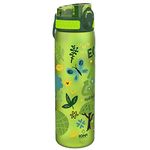 Ion8 Leak Proof Slim Water Bottle, BPA , 600ml, Ecology