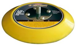 Astro Pneumatic 4607 5" PU Velcro Backing Pad , yellow