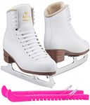 Jackson Ultima JS1490 Mystique Womens Figure Ice Skates/Color: White Size: Adult 5