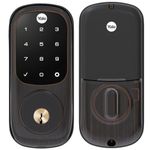 Yale Assure Lock Touchscreen Keypad with Z-Wave, Oil Rubbed Bronze-Works with Your Smart Home, Including SmartThings and Wink (YRD226ZW20BP)