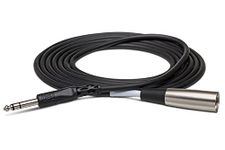 HosaTech STX-110M 10ft 1/4 inch TRS to XLR3M Balanced Interconnect Cable