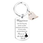 Nfyxcaz Harry Gifts Valentines Keychain Wizardry Gift for Daughter Son Friends Inspirational Gift for Women A.D. Quotes key Chain for Girls Boys