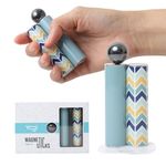 Yogi Magnetic Sticks - Premium Fidget Toys for Adults - Extremely Fun & Engaging, Uniquely Designed Magnetic Fidget Toy with Magnet Sticks and Ball, Ideal Desk Toy for Focus & Relaxation (Turquoise)