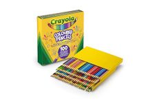 Crayola Colored Pencils Adult Coloring Set, Gift, 100 Count