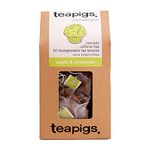 Teapigs Apple and Cinnamon Tea Bags Made With Whole Fruit Pieces (1 Pack of 50 Tea Bags)