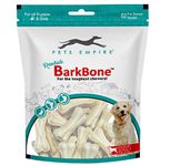 Pets Empire Rawhide Bones for Dogs 4 Inches (1kg) | Rawhide Pressed Chew Stick Young Adult Dog Treat & Dog Food | Dog Treats for All Breed Sizes Dogs