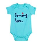 Unique New Mom Gifts to Uncle Pregnancy Annoucement Cute Baby Coming Soon Onesie for Newborn Boys & Girls(AS-Ca,3-6M)