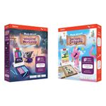 Osmo - Math Wizard and The Secrets of The Dragons & Magical Workshop for iPad & Fire Tablet BUNDLE - Ages 6-8/Grades 1-2