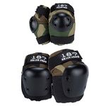 187 Killer Pads Knee Pads, Elbow Pads Combo Pack, Camo, Small/Medium