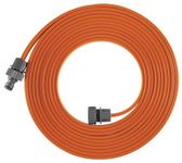 Gardena Sprinkler Hose: Sprinklers for Narrow beds and Zones, Planting Gentle Spray, Suitable for Many Gardena Parts, Individual Length Adjustment, 7.5m, Orange (995-20)