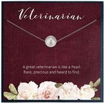 Grace of Pearl Veterinarian Gifts for Veterinarian Appreciation Gifts for Veterinarian Thank You Gifts for Veterinarian Thank You Gifts for Vet Doctor Gift Necklace