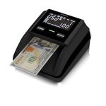 Aneken AL139 Counterfeit Bill Detector with 2.8" Digital Screen, Total Value & Add Function, 4-Way Orientation & Traceable Records, Compatible with Multiple Currencies, Black