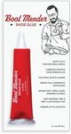 JobSite Boot Mender Glue - Shoe Glue Sole Repair - Clear, Instant Bond, Heavy Duty Adhesive (30g Tube)