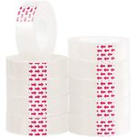 Packatape Cellotape 10 Clear Transparent Tape Rolls | 15mm x 33m | Sticky Tape | Ideal for Gift Wrap Christmas Birthday Home Office School