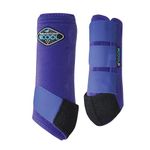 Professional's Choice 2XCOOL Sports Medicine Horse Boots | Protective & Breathable Design for Ultimate Comfort, Durability & Cooling in Active Horses | 2 Pack (Purple, Medium)