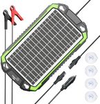 TOPRAY Solar 10W 12V Solar Battery Trickle Charger & Battery Maintainer