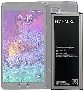 HIGHAKKU Batería de repuesto compatible con Samsung Galaxy Note 4 EB-BN910BBE | Smartphone Model SM-N910F | SM-N9100 | SM-N910U | SM-N910C | SM-N910H | SM-N910A