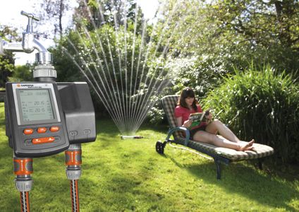 Gardena Multicontrol Duo Irrigation Computer – Automatic, Programmable, LC Display