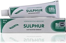 Exportmall Sbl Homeopathic Sulphur Ointment (25G), Useful For Dry Skin, Itching, Pimples, Pustules By