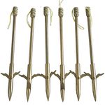 JIEXI HWYP Slingshot Arrow for Fishing 6. 2" Stainless Steel Bow Fishing Arrow Pack of 6