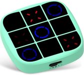 Tic Tac Toe Bolt Game, 4-in-1 Handheld Puzzle Game Console, Electronic Infinites Tic Tac Toes Bolt Travel Games for Educational and Memory Growth, Portable Fidget Toy Board Games for Kids and Adults