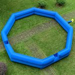 INFLATABLEGAGA Giant 26ft Inflatable Gaga Ball Pit kit Portable Gagaball Court with Blower -Inflates in Under 3 Minutes for Commercial Team Activity,Outdoor Activit