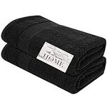 Adam Home Soft Cotton 600 GSM Thicker & Heavier Towels Set - Bath Towels, Bath Sheets, Hand Towels - High Absorbent Quick Dry - Ideal Quality For Home, Spa and Hotel - PACK OF 2