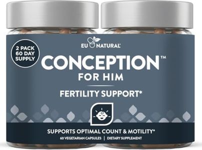 Eu Natural Conception for Him, Male Fertility Supplements,120 Veg Capsules
