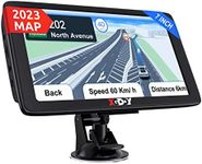 GPS Navigation for Car Truck GPS Navigation System 2023 Map 7 Inch Touchscreen Car GPS Navigator 8GB 256M with Voice Guidance and Speed Camera Warning Auto GPS with Lifetime Free Map Update