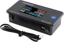 JESSINIE AC Voltage Current Meter, Voltage Monitor Tester 0-20A AC50-300V Voltage Current Power Electric Energy - Electrical Multi Tester LCD Digital Display KWH Reader