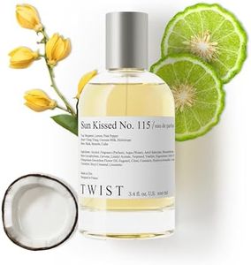 Twist Sun Kissed No. 115 - Inspired by Maison M. Replica Beach Walk, Long-Lasting Perfume for Women, Coconut Milk & Bergamot, Vegan, Clean Ingredients, Fragrance - Spray 100 ml | 3.4 fl. oz.