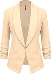 LL WSK2324 Women 3/4 Sleeve Blazer 