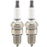 SaferCCTV 2pcs Spark Plugs F6RTC Compatible with GCV160 GCV190 Lawn Mower Spark Plug, Compatible with Small Engine Spark Plug, Tiller Spark Plug