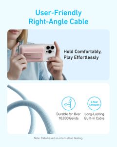Anker Zolo 10000mAh Magnetic Power Bank – Portable Wireless Charger