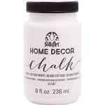 FolkArt Home Decor Chalk Furniture & Craft Paint in Assorted Colors, 8 oz, 34929 Cottage White