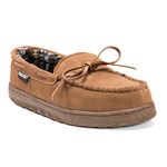 MUK LUKS Men's Paul Slipper, Tan, 8 UK