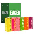 Eager Fruit Juice Mixed Pack (Apple, Orange, Pomegranate, Cranberry, Grapefruit, Pineapple), 1 Litre (Pack of 6)