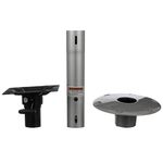 attwood Swivl-Eze 238 Series Boat Pedestal Seat Kit 23813-7, One Size