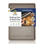 Quarter Baking Sheets with Rack Set