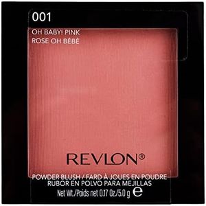 Rev Blush 001 Pwdr Oh Bab Size 0.17z Revlon Blush 001 Powder Oh Baby Pink .17z