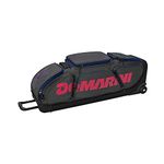 DeMarini Unisex-Adult Special Ops Front Line Wheeled Bag Baseball, Heather Black USA, L: 38" W: 13.5" H: 11"