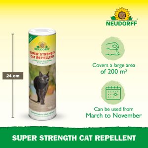 Neudorff Super Strength Cat Repellent – Outdoor Pet Deterrent Spray