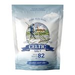 Pure Flourish Celtic Salt - 300g | 100% Organic Unrefined Celtic Salt | Rich in 82+ Essential Minerals | Hand Harvested Light Grey Celtic Salt Crystals from France