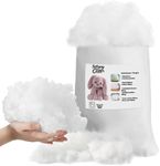Szfanyangxuan Premium Hollow Fiber Polyester Stuffing(Oeko-Tex® Certification) - Ultra Soft Pillow & Toy Filling, 100% Fresh Fiber, Machine Washable (1kg)