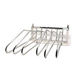 IS IndoSurgicals Wall Mounted SS 304 Grade X-Ray Lead Apron Rack/Hanger/Stand