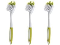 Washing Up Brush for Kitchen, Dish Brush for Pots, Pans & Sink Cleaning, 3 Pack