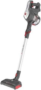 Hoover Cordless Vacuum Cleaner, H-Free with up to 25 mins Run-time, Lightweight, Grey & Red [HF122GH]