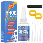 EPN Super Glue for Shoe Repair, 35g Heavy Duty Shoe Glue, Strong Adhesive for Sole, Boot, Sneaker, Athletic Shoes, Heels, Sandals – Waterproof, Fast Drying, Long-Lasting Bond
