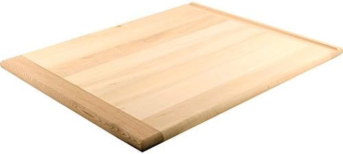 Prime-Line MP10811 Breadboard, 3/4 In. x 16 In. x 20 In., Solid Hardwood Strips, Unfinished (Single Pack)