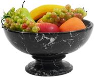 Radicaln Marble Fruit Bowl Black 10